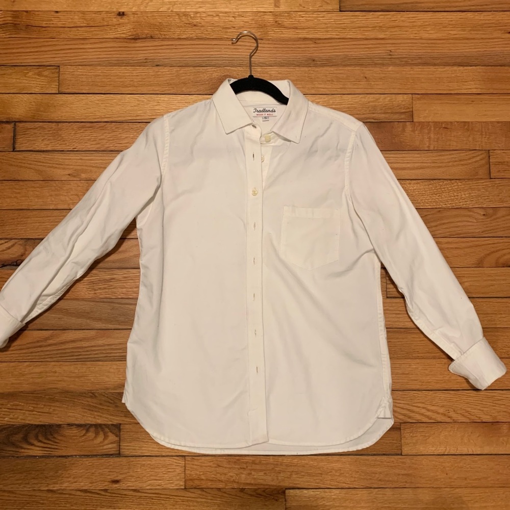 Tradlands White Button Up 101 Elms Shirt